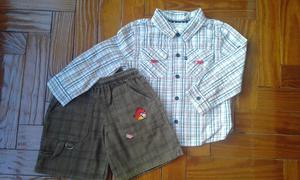 Combo Camisa George y bermuda T 3.