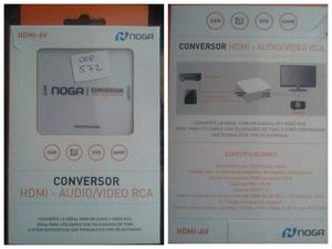 Conversor HDMI a AV. Nuevo