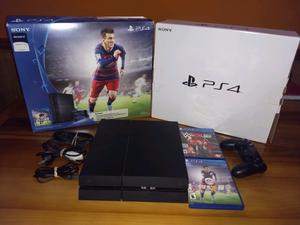 Playstation® GB + 1 Dualshock4 + 2 Juegos Ps4