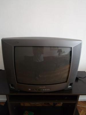 TV Phillips 21" con control remoto