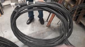 Cable marca IMSA subterráneo aislacion xple y vaina PVC