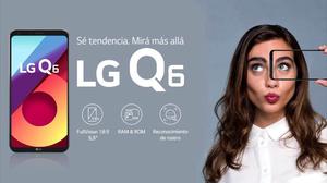 LG Q6 LIBRE 3GB RAM 32 GB ROM 4G 13 MPX, NUEVO EN CAJA