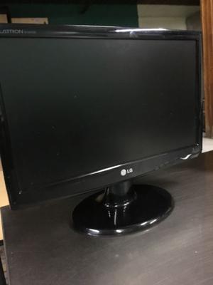 Monitor LG negro