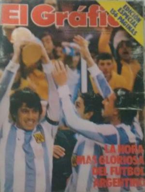 Revista el grafico Argentina campeón 78