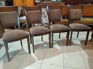 Sillas en madera petiribi
