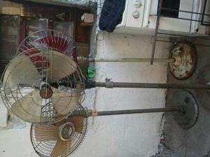 antiguos ventiladores de pie industria argentina