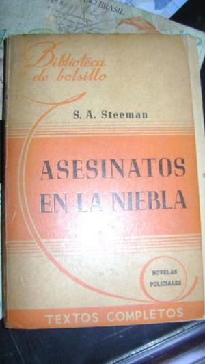 Antiguo Libro Asesinatos En La Niebla S.a. Steeman Ser.