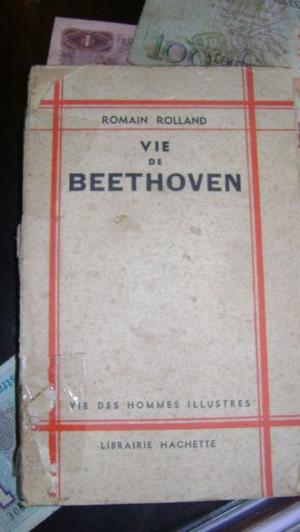 Antiguo Libro La Vie De Beethoven Roman Rolland Serie 35.2