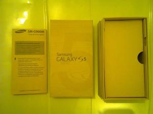 Caja Samsung Galaxy S 5 + manual original