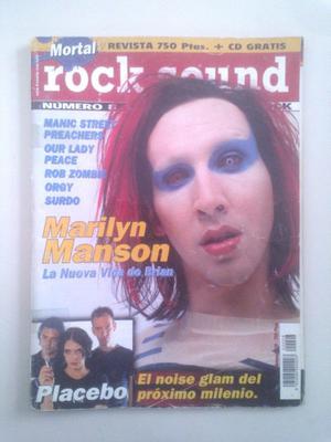 Revistas Rock Sound - The Verve Audioslave Marilyn Manson