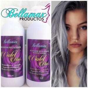 Shampoo + Acondicionador Matizador Violet Hair Kit