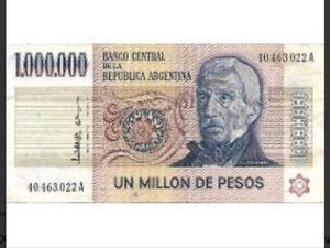  Billetes Ley  De Un Millon De Pesos