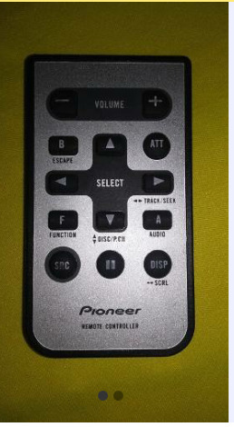 Control remoto stereo Pioneer