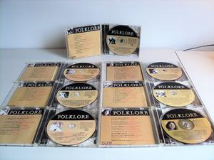 Lote de CDs Folklore