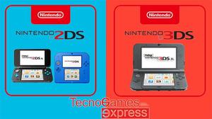 Nintendo 2DS XL y Nintendo 3DS XL