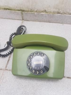 TELÉFONO ANTIGUO “SIEMENS” verde