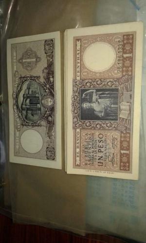 billetes antiguos de la decada de los cuarenta.
