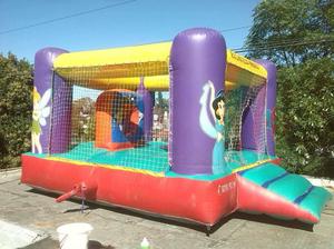 inflable de 4x4 con turbina