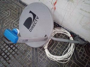 Antena Directv con cable y LNB