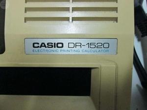 Calculadora Casio DR  c/rollo de papel