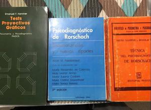 LIBROS DE PSICOLOGIA, F HAMMER, RORSCHACH