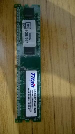 Memoria DDR2 1GB/667 para PC