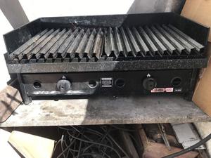 Parrilla a gas envasado