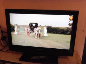 TV LCD Samsung 26", control, hdmi, vga, poco uso, impecable
