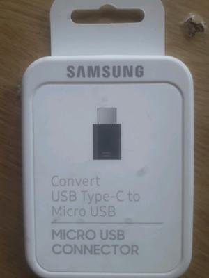 Adaptador micro usb a usb tipo C samsung