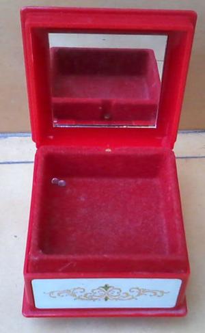 CAJA JOYERO ROJA