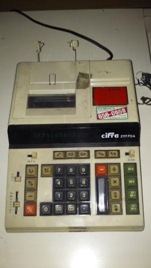 Calculadora Electronica Con Impresora Cifra  PDA