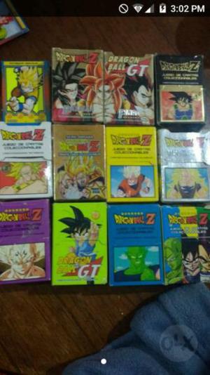 Cartas y cajas originales Dragon ball