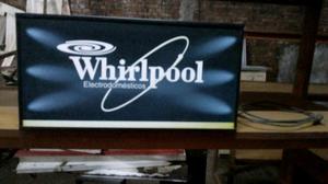 Cartel Whirlpool con luz