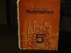 Estudiar Matematica En 5 - Santillana