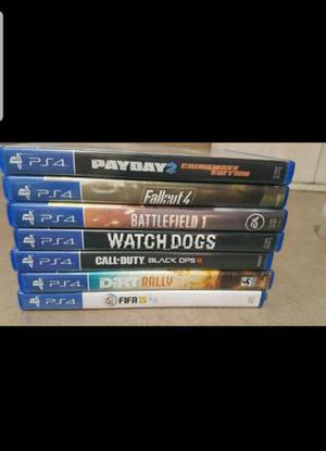 Juegos usados ps4