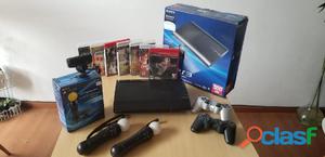 "PlayStation3 + move + 6 juegos"