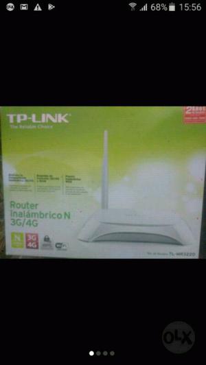 Router TP link Nuevo Permuto x celular