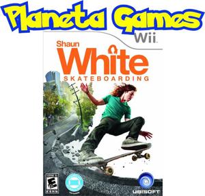 Shaun White Skateboarding Nintendo Wii Nuevos Caja Cerrada