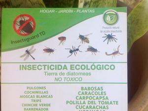 Tierra de diatomea, ecológico y natural, combate insectos,