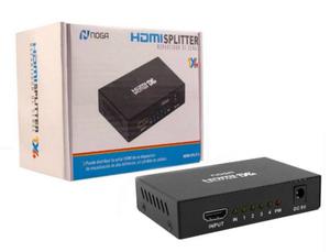 REPARTIDOR DE SEÑAL 1X4 HDMI Split 4 - NOGA NET