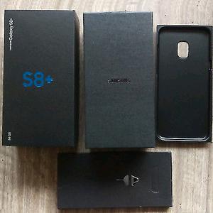 Samsung S8 Plus en caja con todos sus accesorios