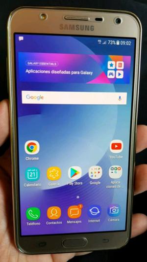 Samsung j7 neo libre dorado 4g lte.