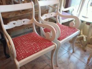 2 elegantes sillones restaurados / impecables