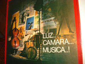 DISCOS COLECCIÓN LUZ... CAMARA... MUSICA!!! DE PELICULAS