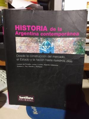Historia De La Argentina Contemporánea Santillana Polimodal