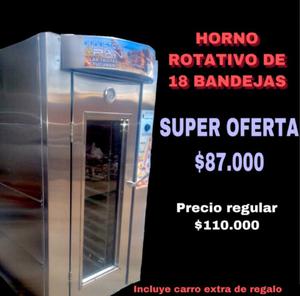 Ofertas horno rotativo de 18 bandejas