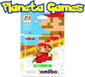 Amiibo Mario 8 Bit Classic Red Nuevos Blister Cerrado