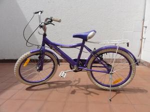 Bicicleta OLMO rodado 20 violeta, muy buen estado