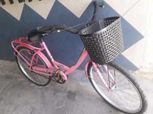 Bicicleta para mujer color roza