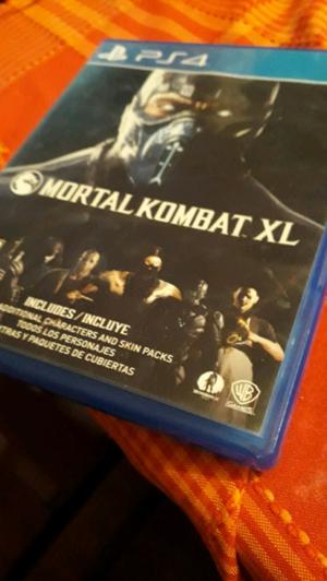 Juego de ps4 Mortal Kombat XL